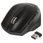 Мышь Nakatomi Navigator MRON-10U, черная, USB, беспроводная, RF 2.4G, 5 кн., + ролик прокрутки (1/40)